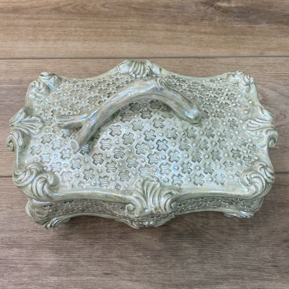 Vintage Italian Ceramic Lidded Trinket Box - Picture 5 of 16